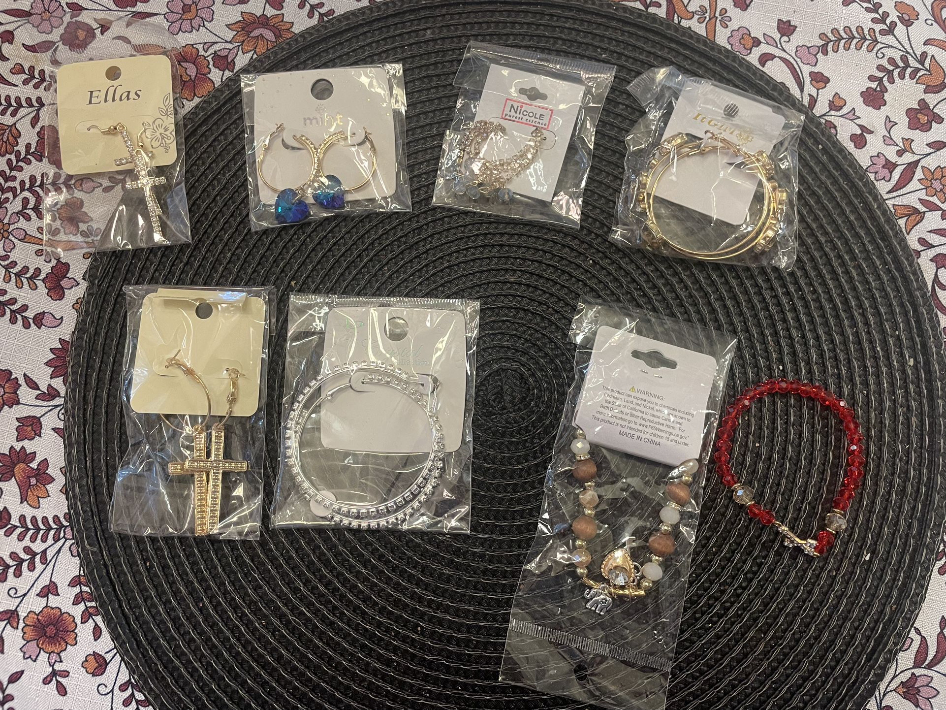 Bracelet And Earrings For $6Each