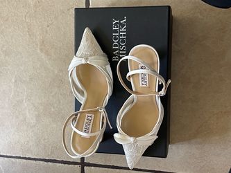 Badgley Mischka Josie Ankle Strap Pointed Toe Pump