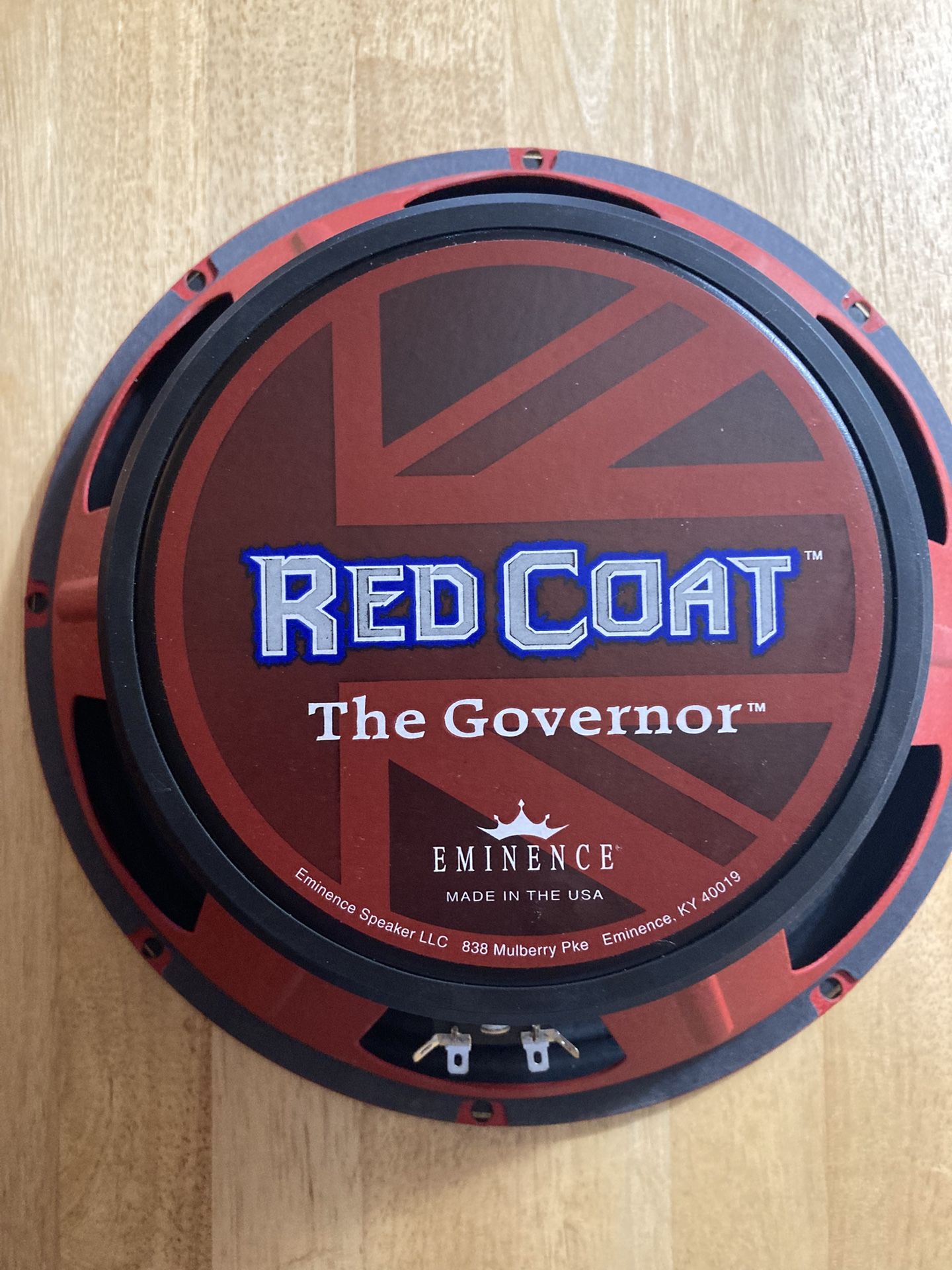 The Governor 12 “ Guitar Speaker