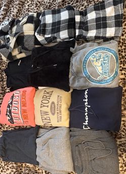 Sweaters and sweatpants