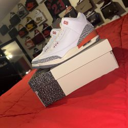 Jordan 3 Georgia Peach Brand New $100 Firm 