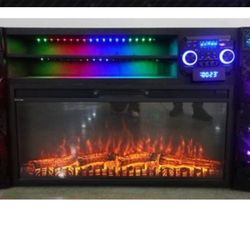 70 Inch Fireplace Stereo System 