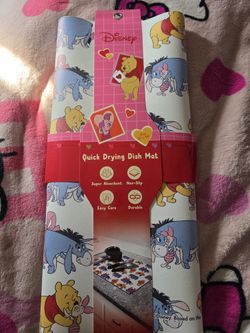 Winnie The Pooh Kitchen Drying Mat 