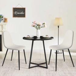 6 fabric chairs sold as set - $100