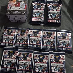 Panini football cards new unopened
