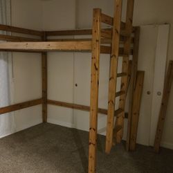 Full Sized, Loft Bed Frame