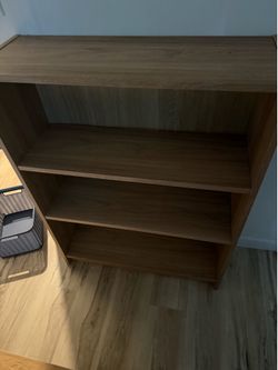 Wood book shelf