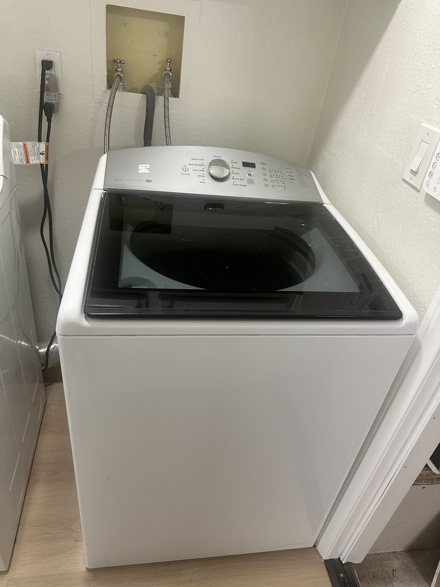 White Kenmore Washing Machine
