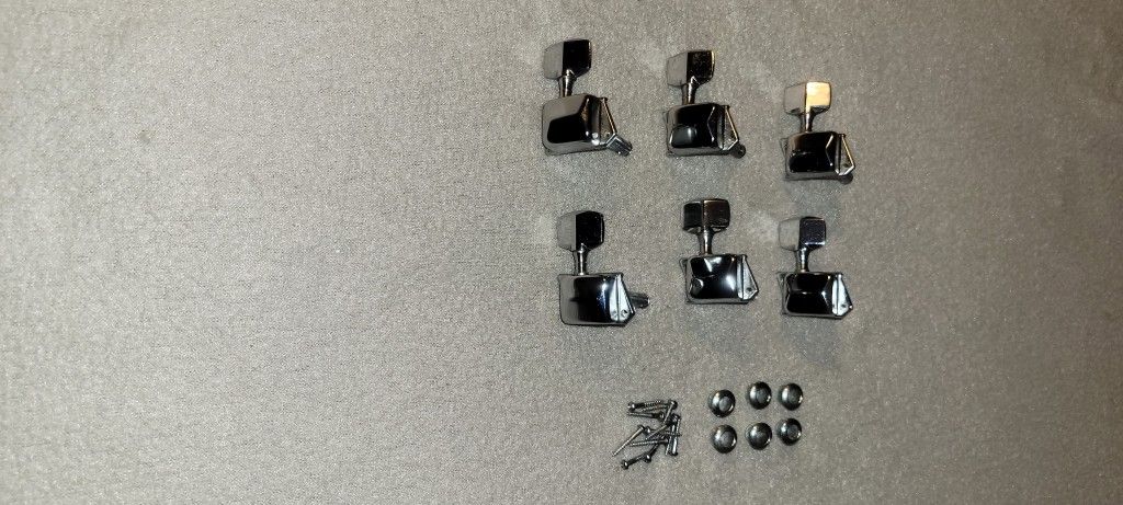 Vintage 1960s Guitar Tuner Machine Heads Made In Japan Great Condition