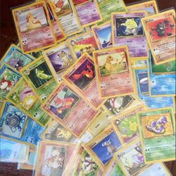 Vintage 90’s Pokemon Cards