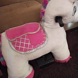 Electric Horse On Wheel For Toddler