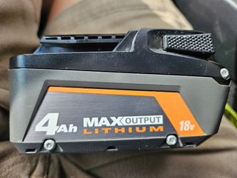 Rigid 4AH Maximum Output Lithium Battery