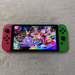 NINTENDO SWITCH OLED VERSION with 125 Popular and Newest Switch Games
