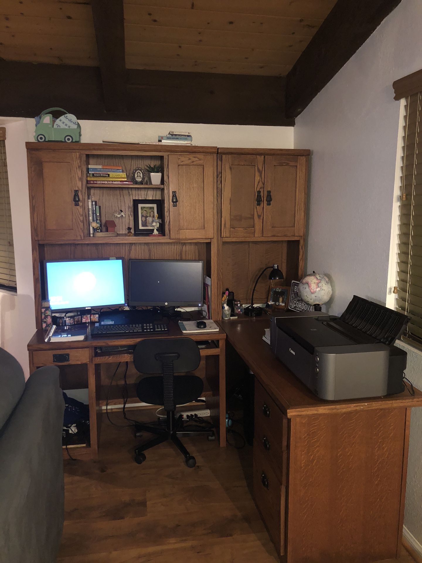 Solid wood / Home Office Desk
