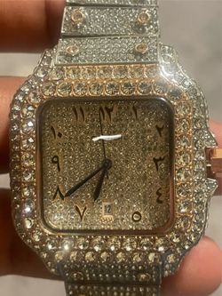 Mossinite watch