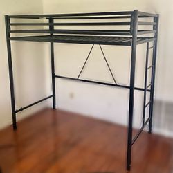 Twin size kids loft bed
