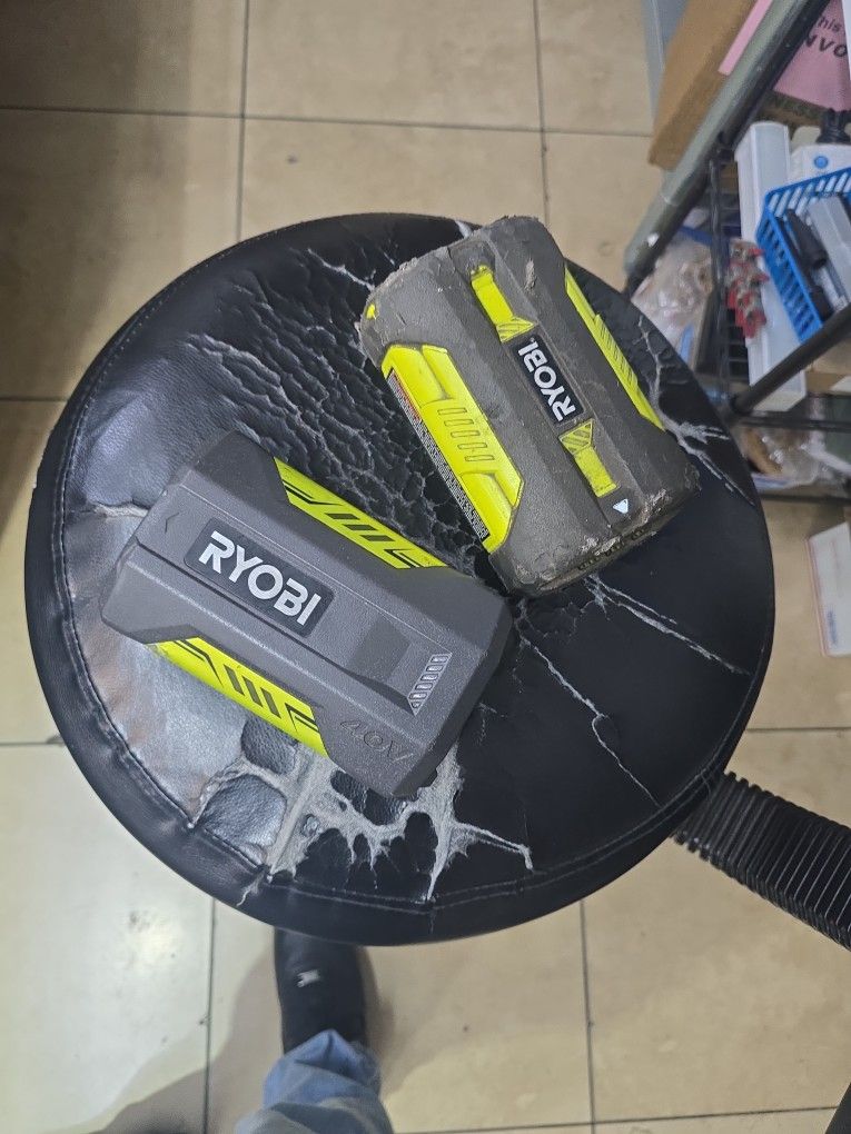 Ryobi 40v Batteries