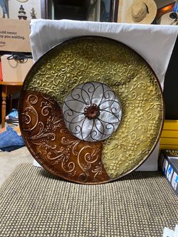 Decorative Round Wall Art Metal