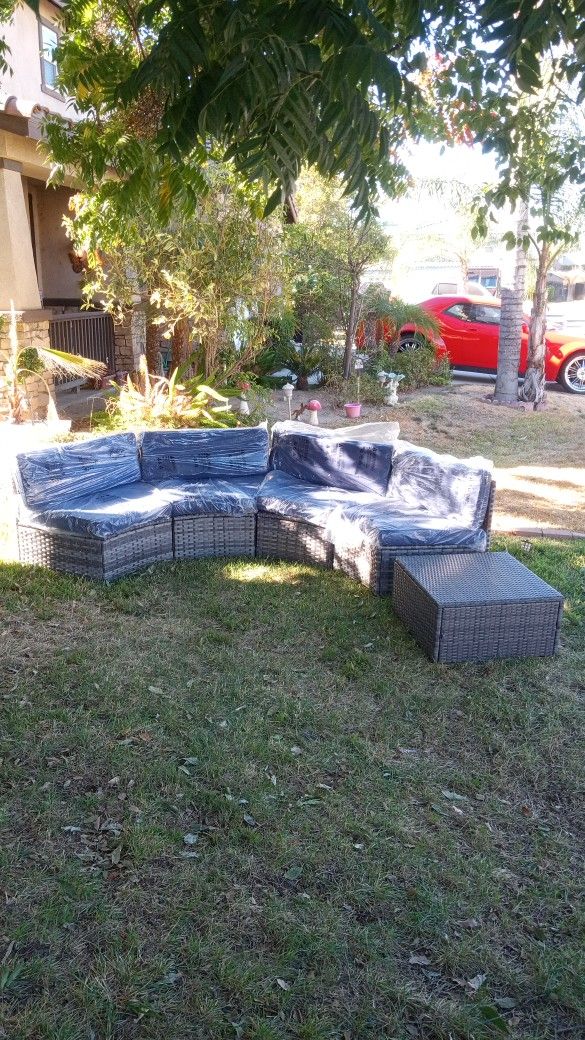 Round Patio Furniture Set Patio Chair Patio Sofa Patio Couch Brand New