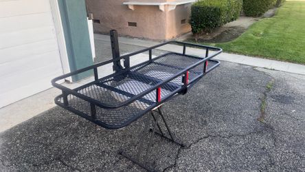 Folding Tow Hitch Cargo Basket