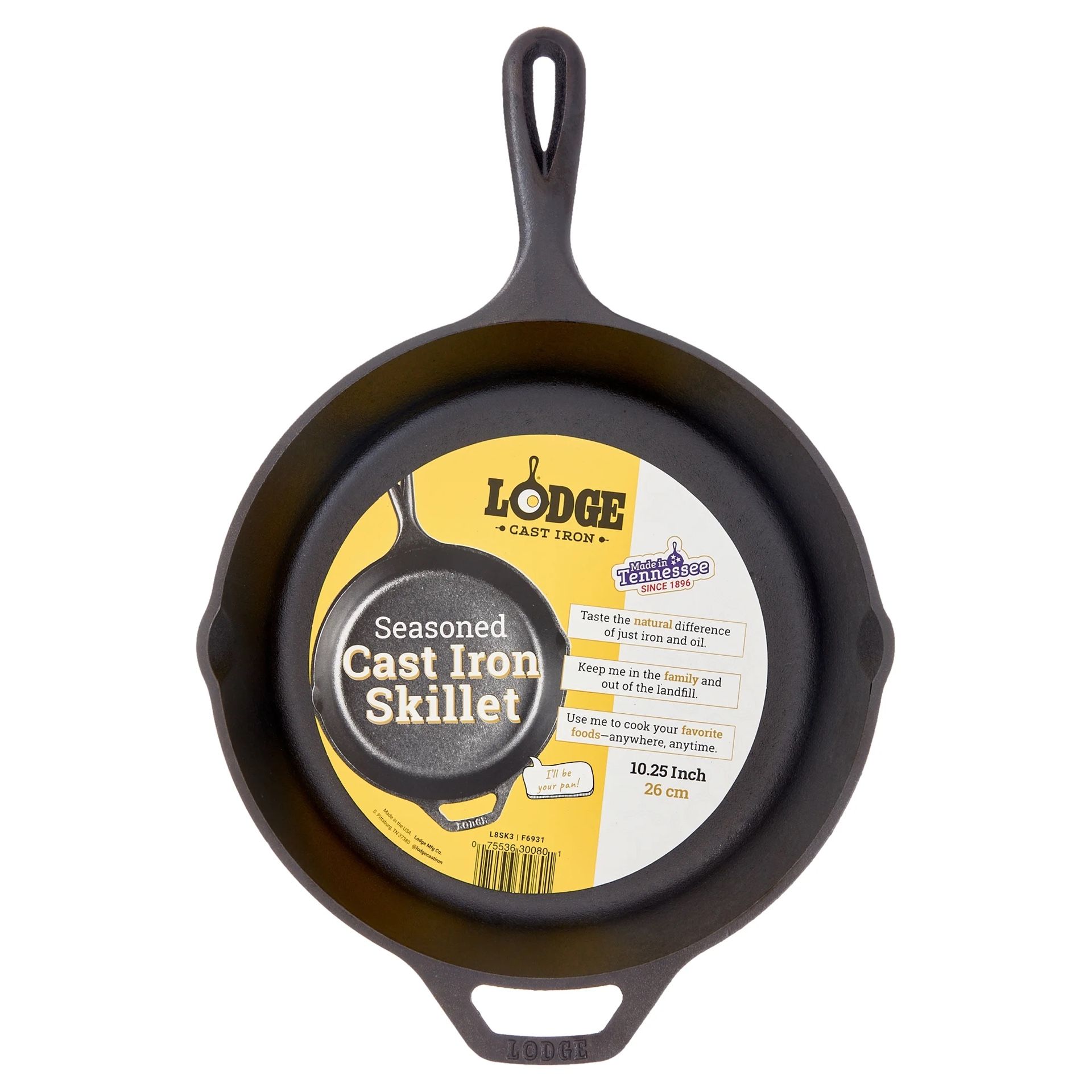 Lodge 10.25 Inch Cast Iron Skillet