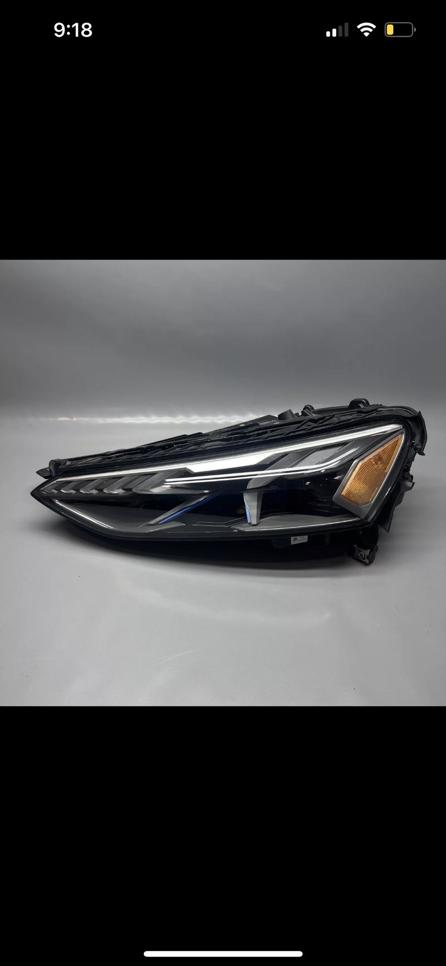 AUDI E-TRON GT LASER HEADLIGHT LEFT DRIVER 2020 2021 (contact info removed) OEM 