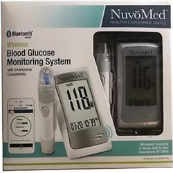 NuvoMed Wireless Bluetooth Blood Glucose Monitoring System
