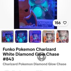 charzard customer funko pop chase diamond