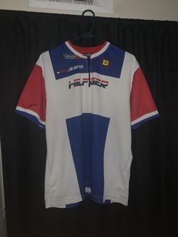 Vintage Tommy Hilfiger Tommy Jeans Cycling Shirt Size XL