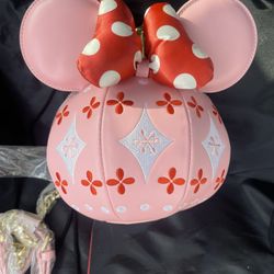 Loungefly Stitch Shoppe Minnie Mouse Ornament Crossbody 