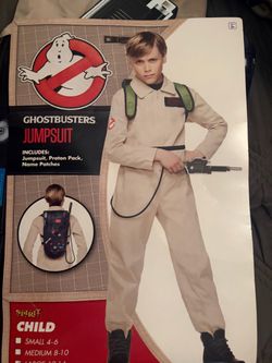 Ghostbusters Child Jumpsuit Costume with Proton Pack