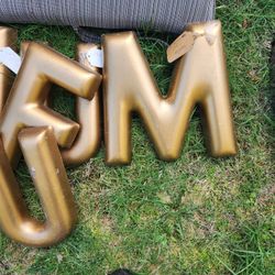 Plastic Letters