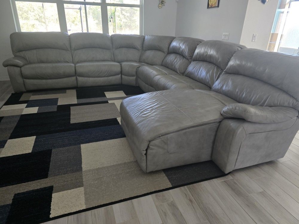 Sectional Sofa Gray For Sale ($300 OBO)