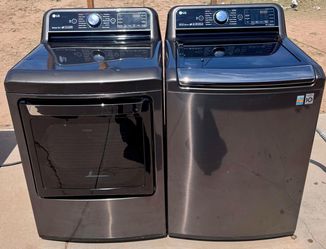 LG Top Load Washer and Dryer Set