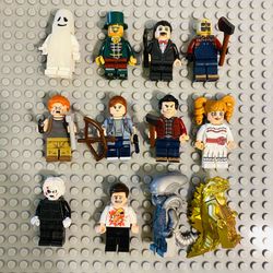 Monster Minifigures Spooky Movie TV Figs | New Custom LEGO Compatible Toys