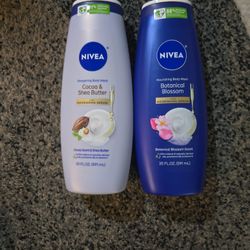2 Women's Nivea Body Washes
