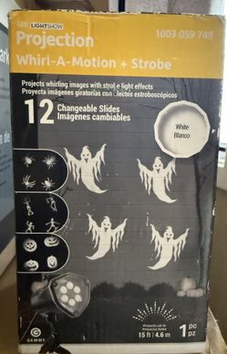 New Lightshow Projection Halloween Strobe 