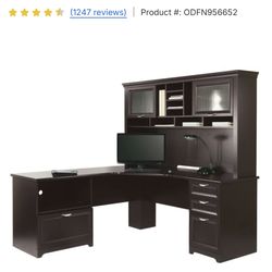 Desks (3) FOR SALE - professional office desks + 1 matching file drawer