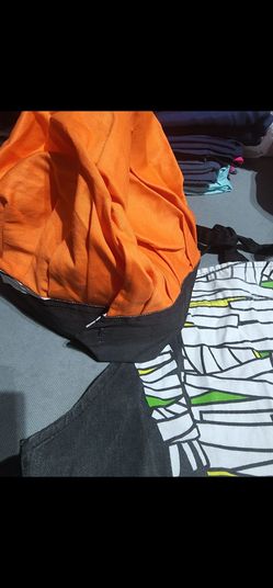 Children's Halloween Apron, Chef Hat and Mitten