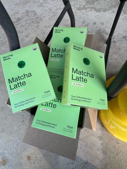 Matcha Latte Vanilla Blend USDA Organic New Boxes Expiration Date 07/07/2027
