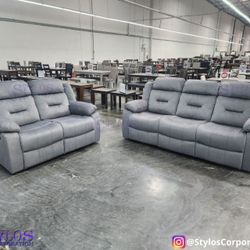 New Motion Sofa (Manual) Sofa And Loveseat 