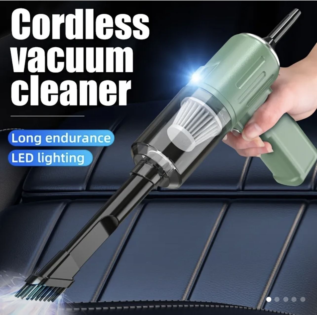 Powerful Wireless Car Vacuum