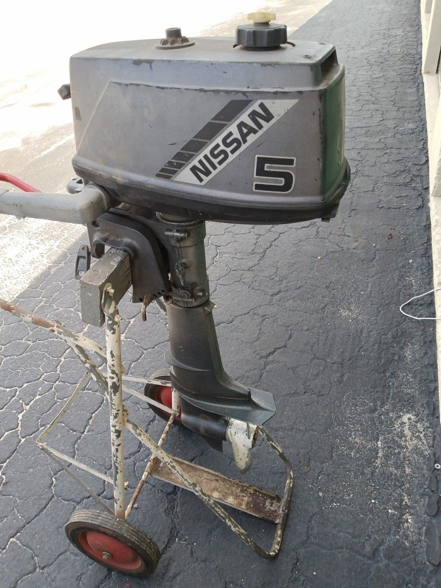 92 Nissan 5 Hp Outboard