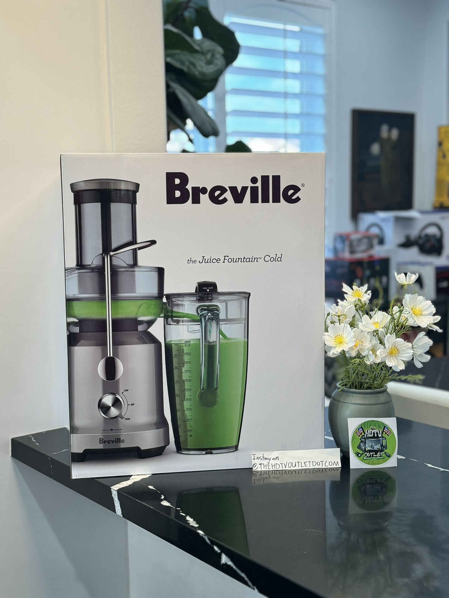 Breville Juice Fountain Cold Eletric Juicer 