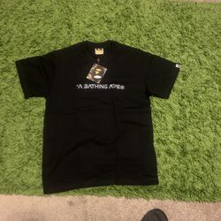 NWT Bape Ape Head Moon Tee Black Size Medium Black T-shirt