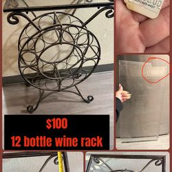 $100 wine rack