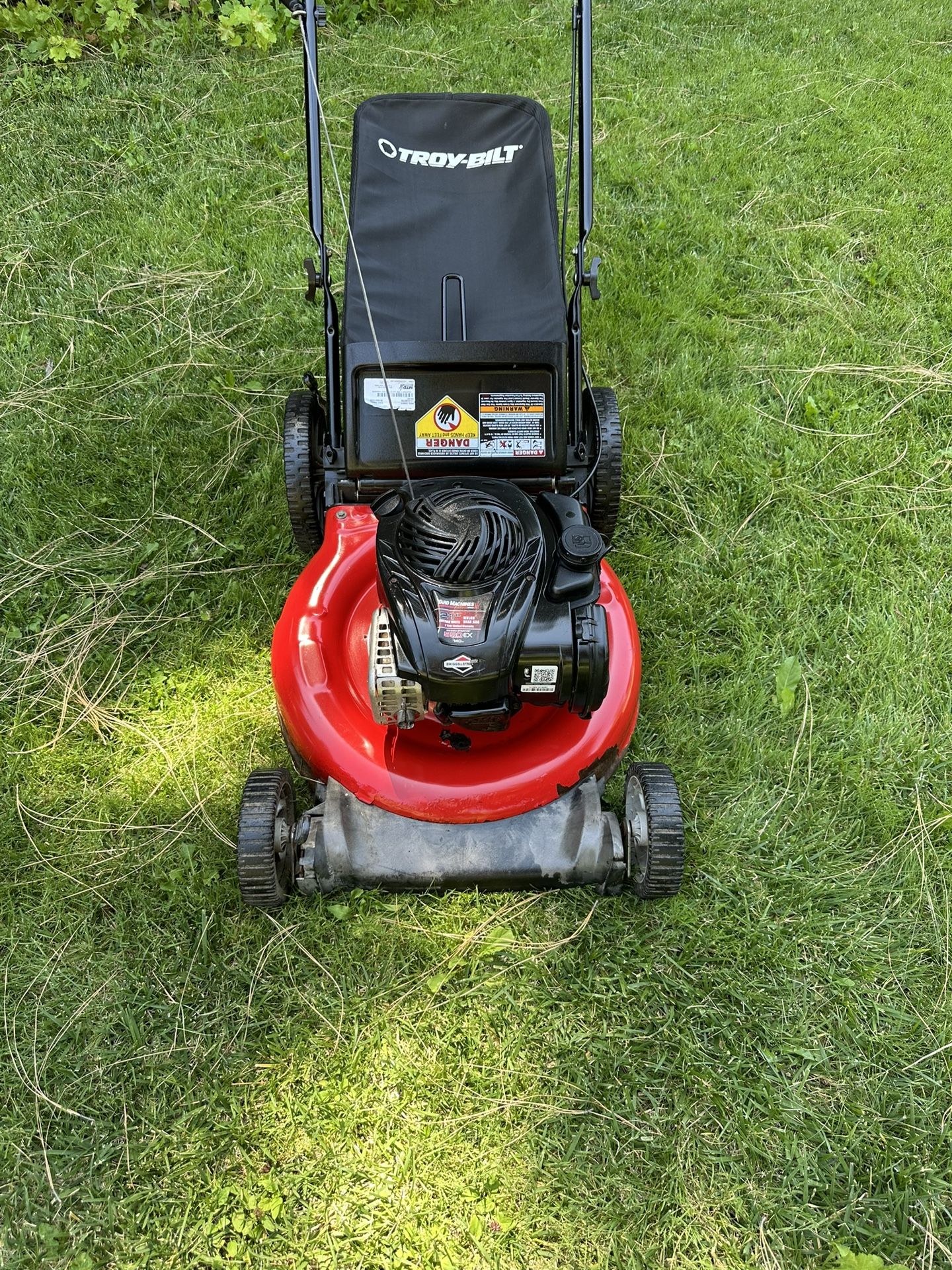 Yard Machine 550ex Gas Powered Push Lawn Mower