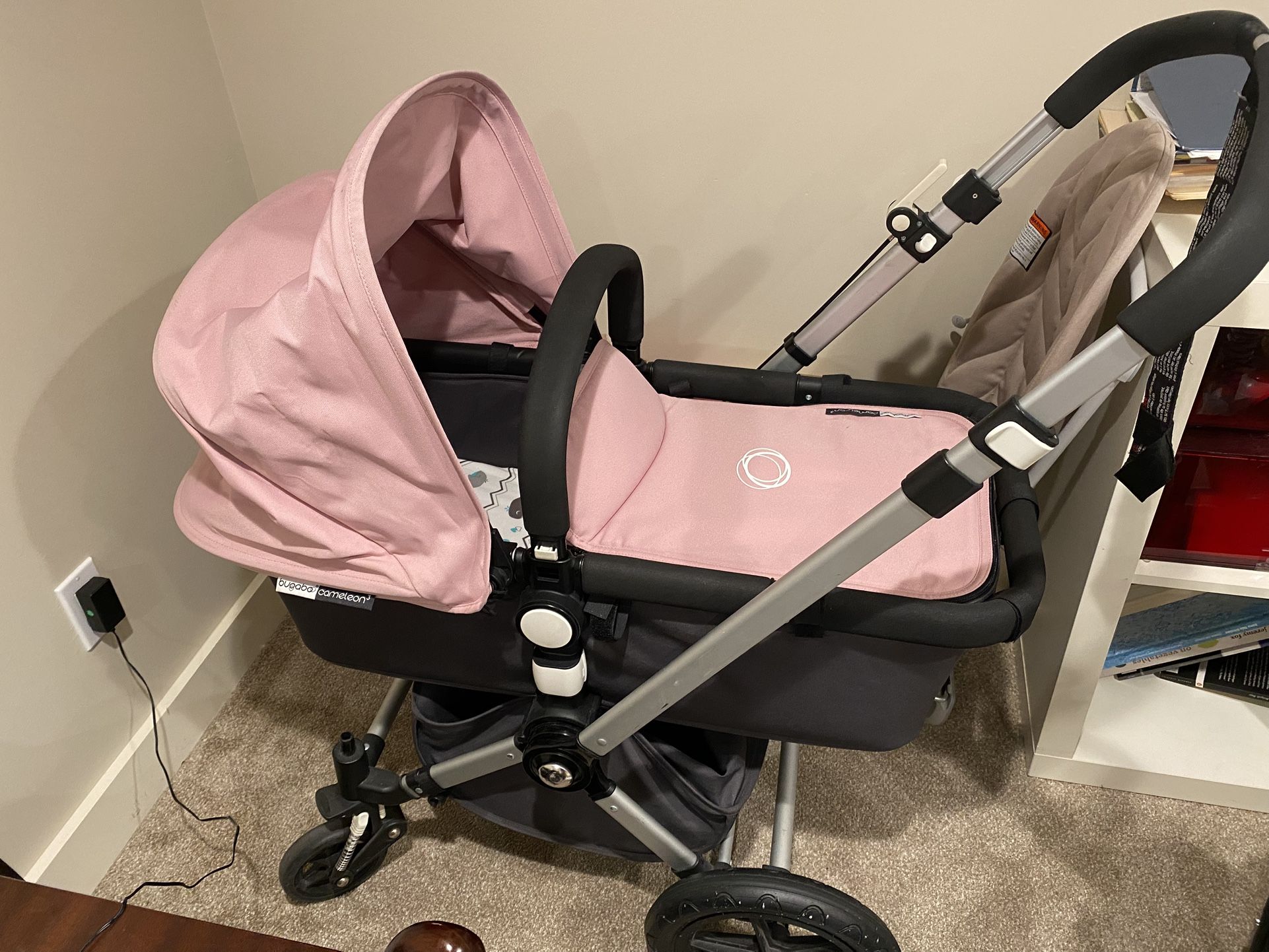 Bugaboo Cameleon 3 Pink Bassinet Stroller
