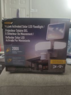 Motion, solar, LED, Floodlight