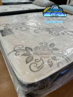Queen mattress and box set new Colchon y tambor